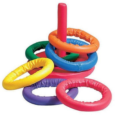 Sportime Soff-Ring Toss Game, Includes a Set of 6 Rings   563292937